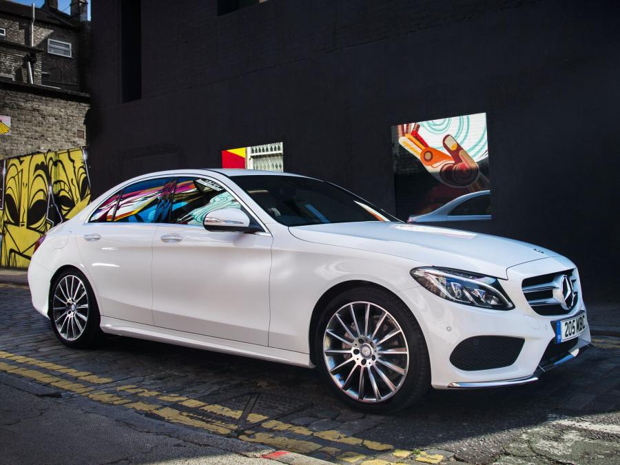  Mercedes-Benz C220 BlueTec AMG Line 2014 года  (UK) (фото 20 из 23)